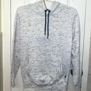 CSG Streetwear White Black Fleece Hoodie Size Small